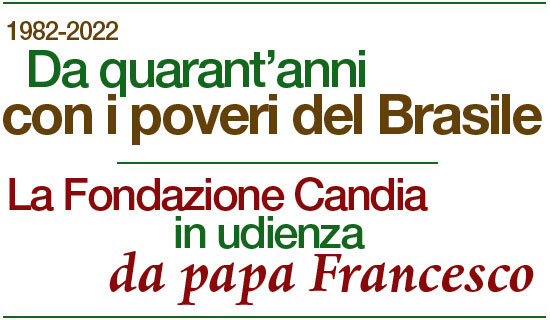 La Fondazione Candia in udienza da papa Francesco